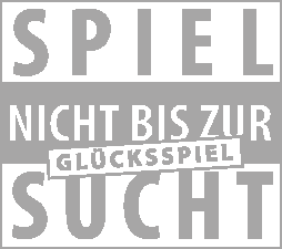 Spiel nicht bis zur Glücksspielsucht Logo