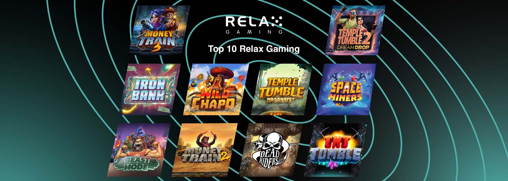 Die 20 besten virtuellen Spielautomaten von Relax Gaming