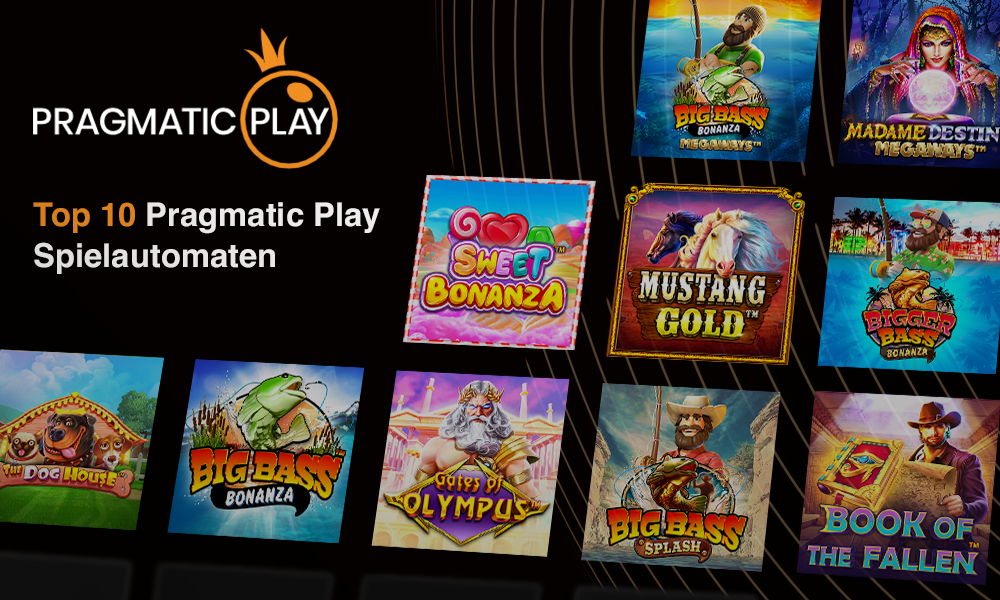 Pragmatic Play – Die zehn besten Spielautomaten