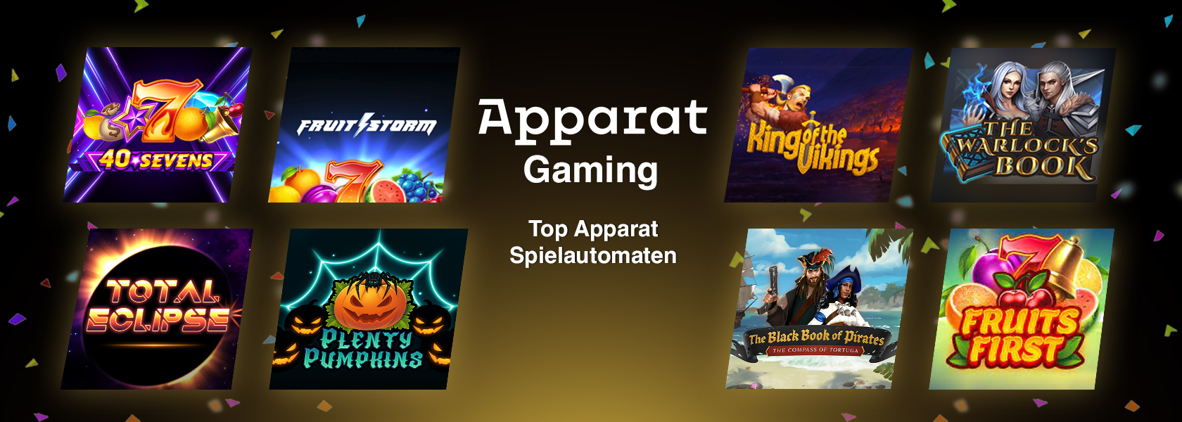Top 10: Die besten Online-Slots von Apparat Gaming